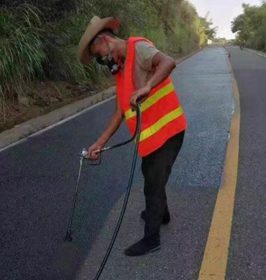 宁德路面喷涂翻新彩色步道施工方案